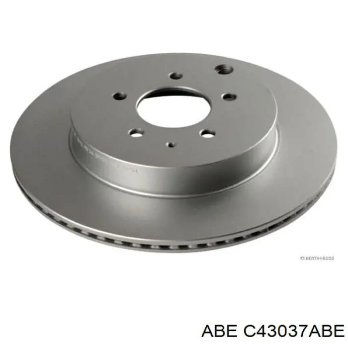 C43037ABE ABE диск тормозной задний