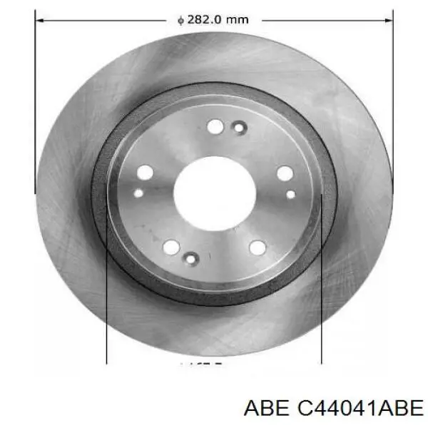 Купить C44041ABE ABE Диск тормозной задний