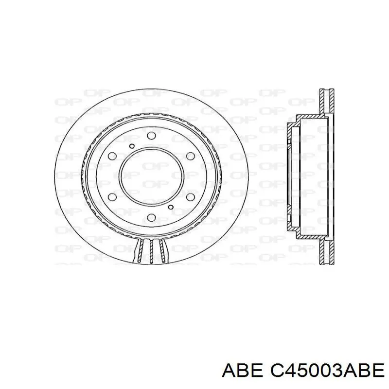 C45003ABE ABE Дисковый тормоз