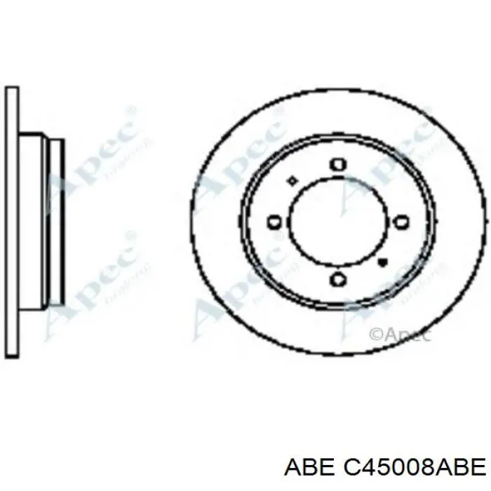 Тормозные диски C45008ABE ABE