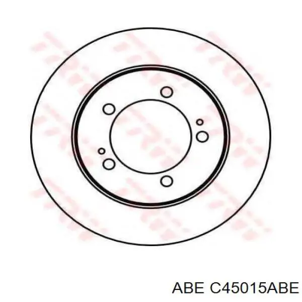Тормозные диски C45015ABE ABE