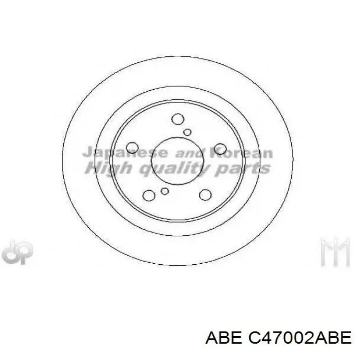Задний дисковый тормоз ABE C47002ABE