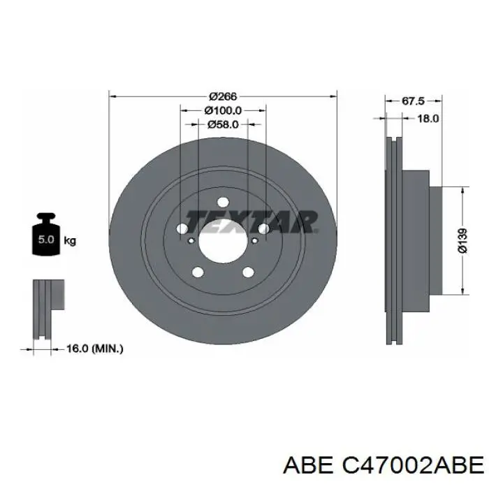 Задний дисковый тормоз Ferodo DDF680