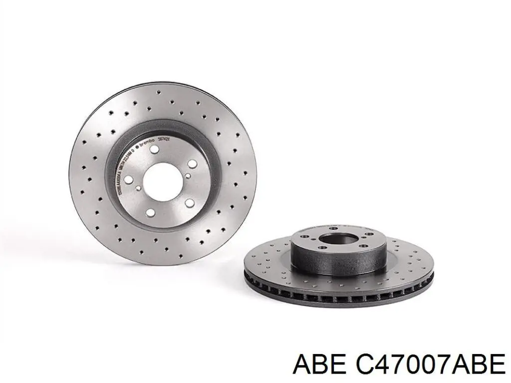 Купить C47007ABE ABE Диск тормозной задний
