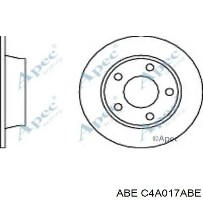 Задний дисковый тормоз ABE C4A017ABE
