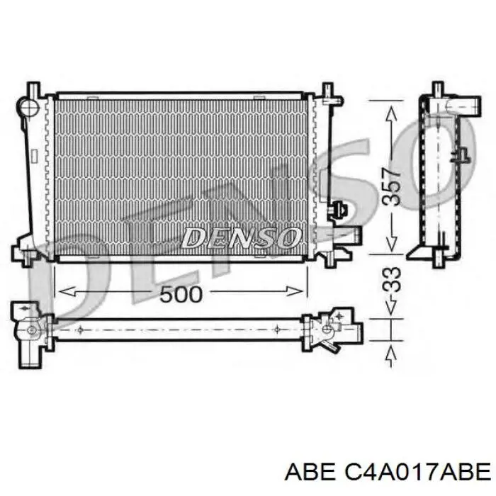 Задний тормозной диск ABE C4A017ABE цена, от 20.27 USD