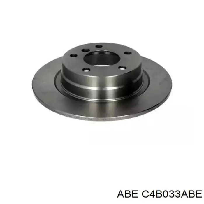 C4B033ABE ABE диск тормозной задний
