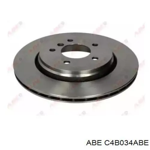 C4B034ABE ABE диск тормозной задний