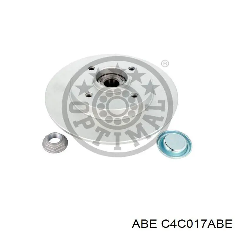 Купить C4C017ABE ABE Диск тормозной задний