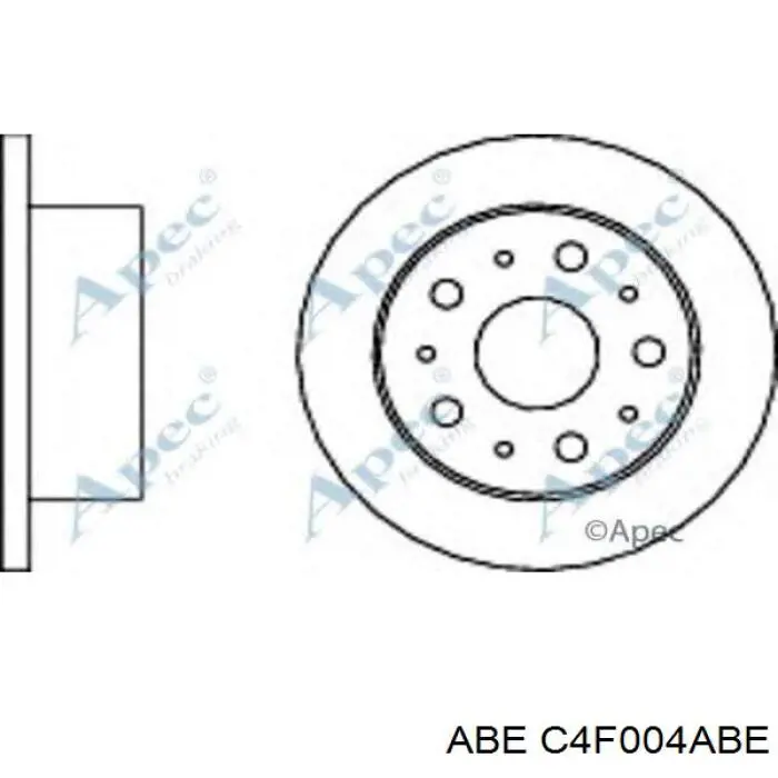 Тормозные диски C4F004ABE ABE