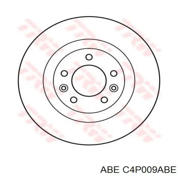 Задний тормозной диск ABE C4P009ABE цена, от 27.71 USD