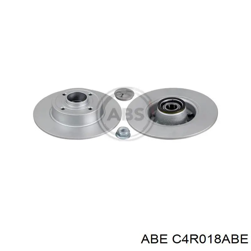Купить C4R018ABE ABE Диск тормозной задний