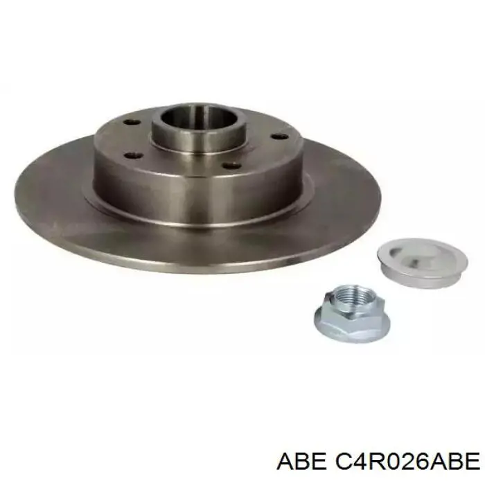 C4R026ABE ABE диск тормозной задний