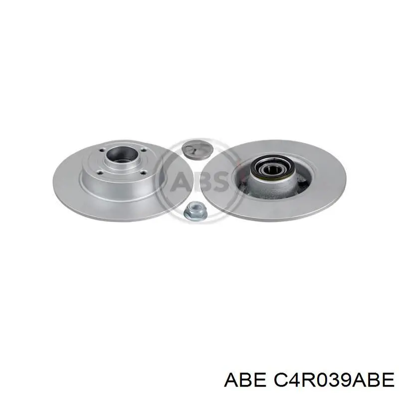 Тормозные диски C4R039ABE ABE