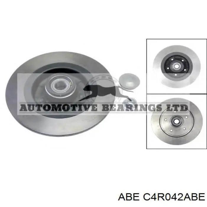 Тормозные диски C4R042ABE ABE