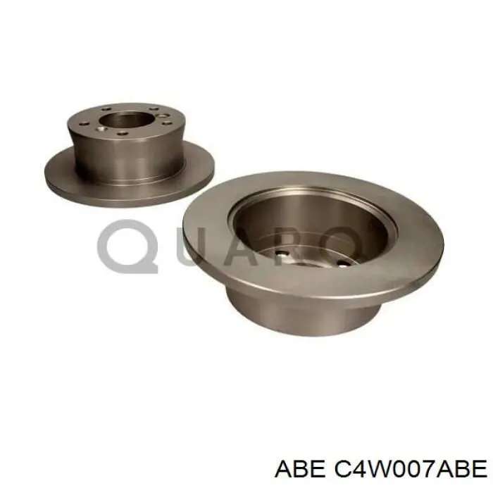 Тормозные диски C4W007ABE ABE