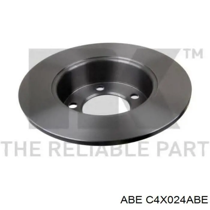 Тормозные диски C4X024ABE ABE