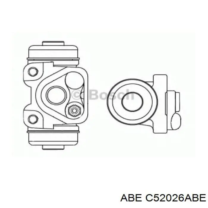 Купить C52026ABE ABE Цилиндр тормозной колесный