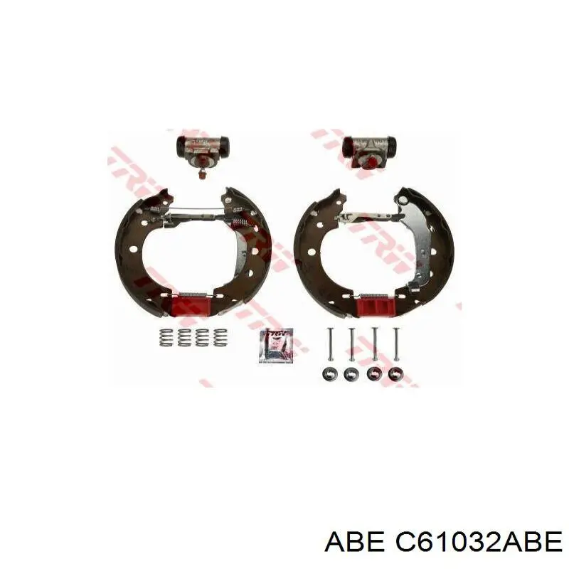 Барабан тормозной задний ABE C61032ABE цена, от 28.39 USD