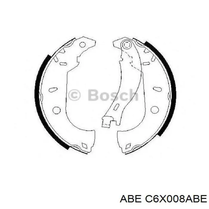 Задний барабан ABE C6X008ABE