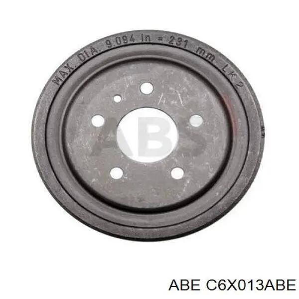 Купить C6X013ABE ABE Тормозной барабан