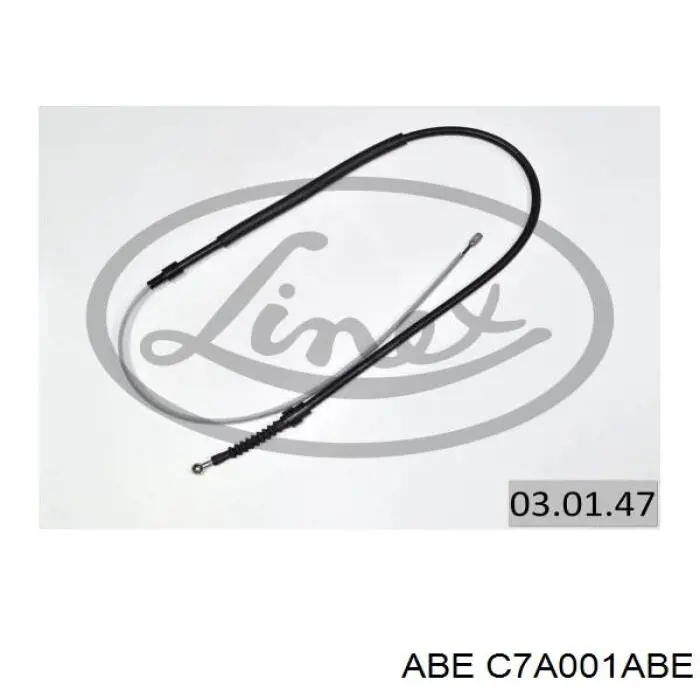 Задний трос ручника ABE C7A001ABE цена, от 9.06 USD