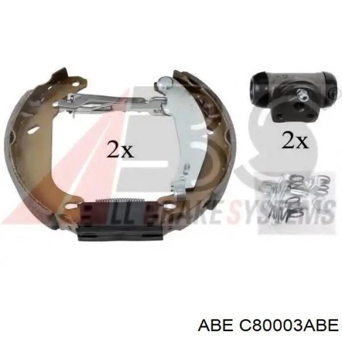 Шланг тормозной передний C80003ABE ABE