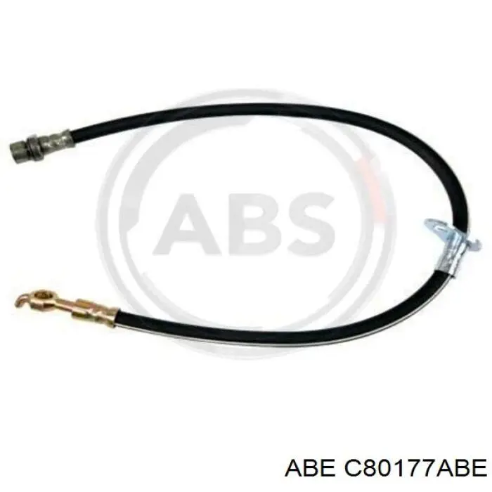 Шланг тормозной передний, левый ABE C80177ABE цена, от 15.00 USD