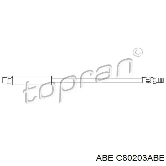 Задний тормозной шланг C80203ABE ABE