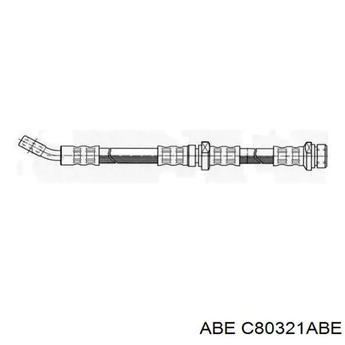 Купить SL5243 ABS Шланг тормозной задний правый