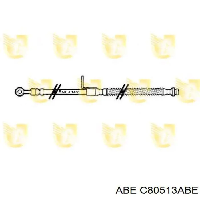 Купить C80513ABE ABE Шланг тормозной передний левый