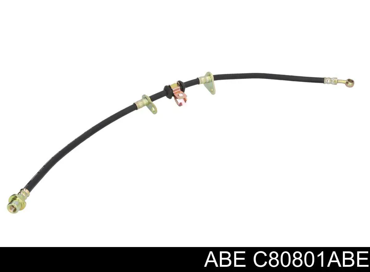 C80801ABE ABE шланг тормозной передний левый
