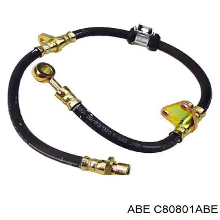 Шланг тормозной передний левый C80801ABE ABE