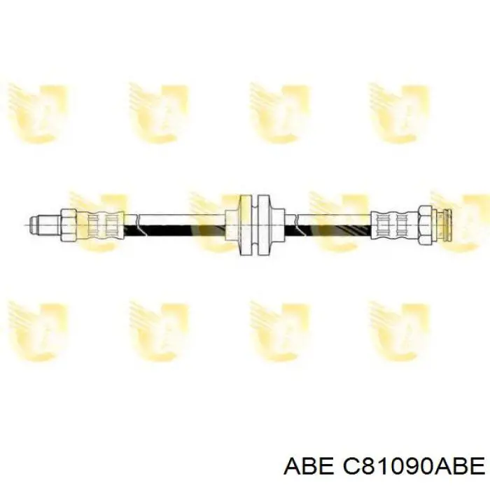 Шланг тормозной задний Brembo T23038