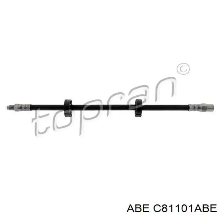 Шланг тормозной передний ABE C81101ABE цена, от 6.02 USD