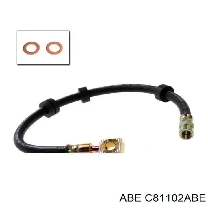 Шланг тормозной передний ABE C81102ABE