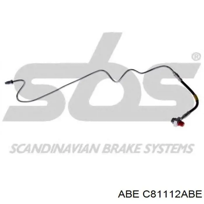 Шланг тормозной задний левый C81112ABE ABE