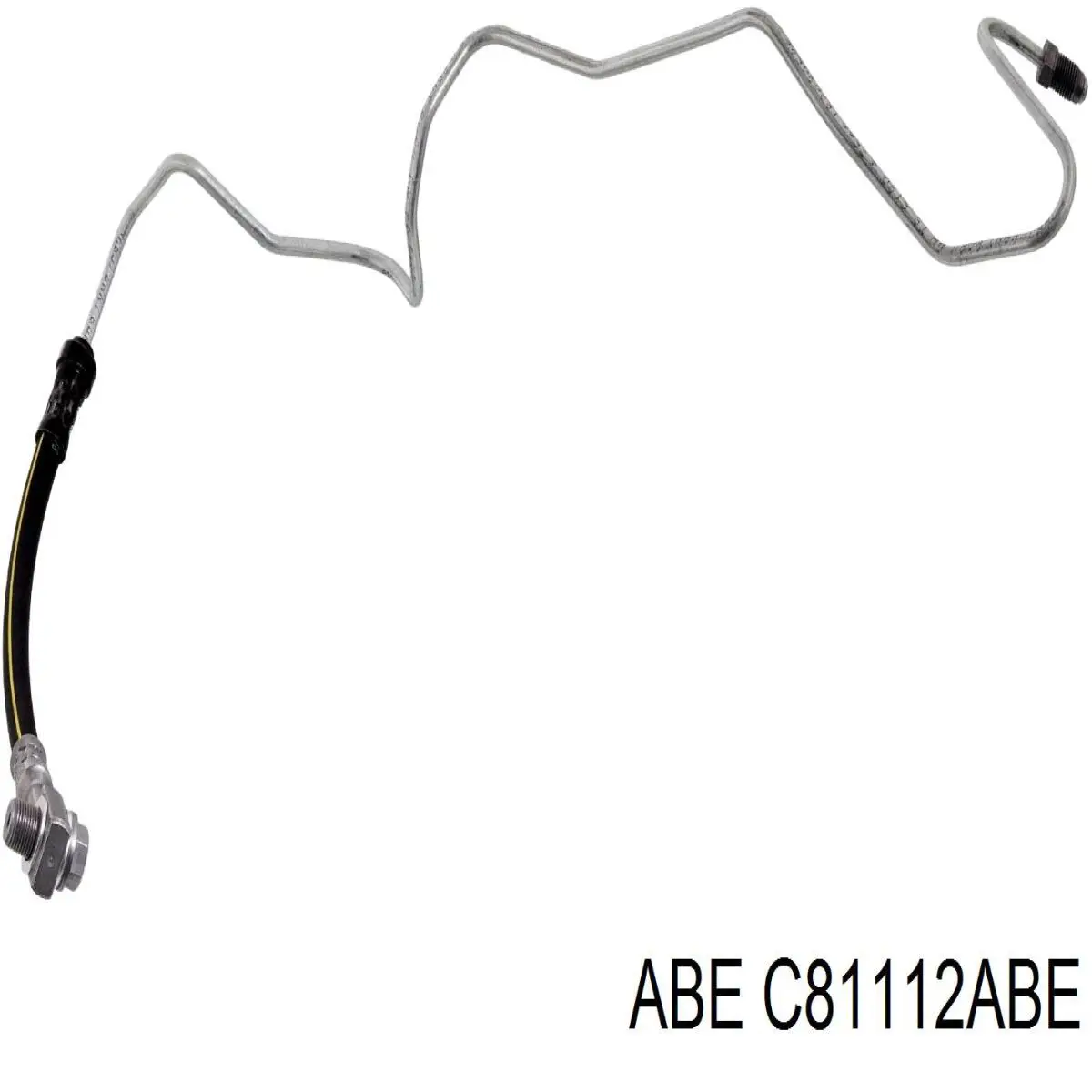 Шланг тормозной задний, левый ABE C81112ABE цена, от 16.62 USD