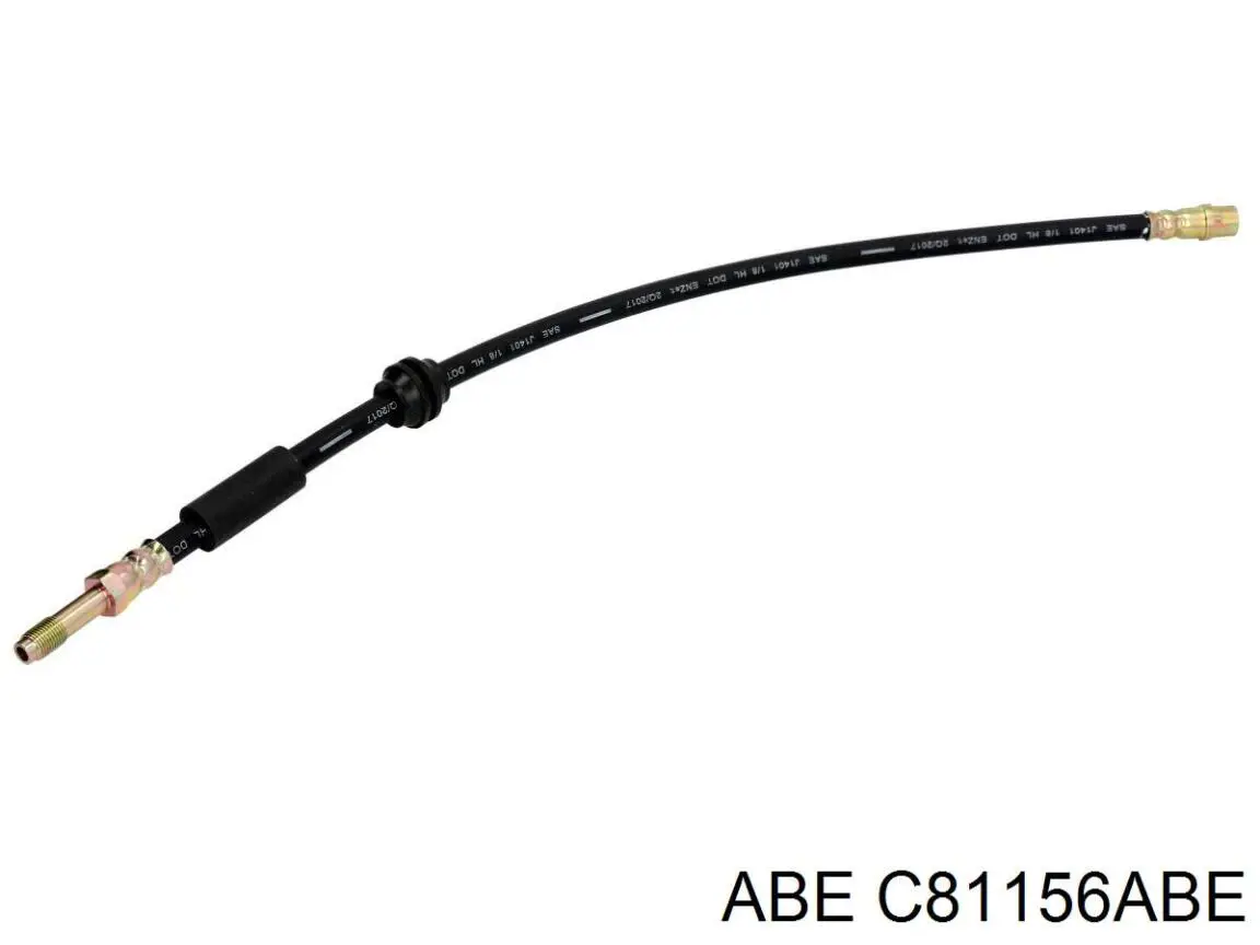 C81156ABE ABE шланг тормозной передний