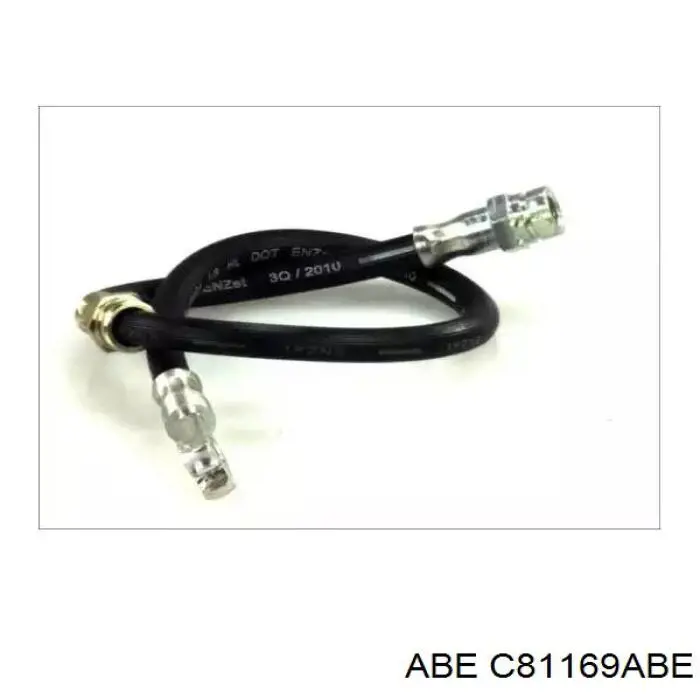 C81169ABE ABE шланг тормозной передний