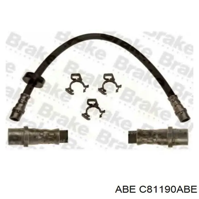 Передний правый тормозной шланг ABE C81190ABE