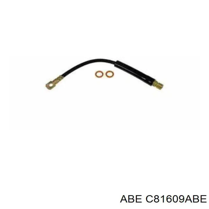 Купить C81609ABE ABE Шланг тормозной передний