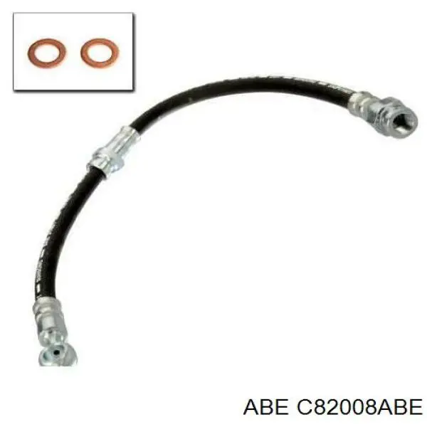 C82008ABE ABE Гибкая тормозная трубка передняя