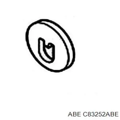 Передний левый тормозной шланг ABE C83252ABE