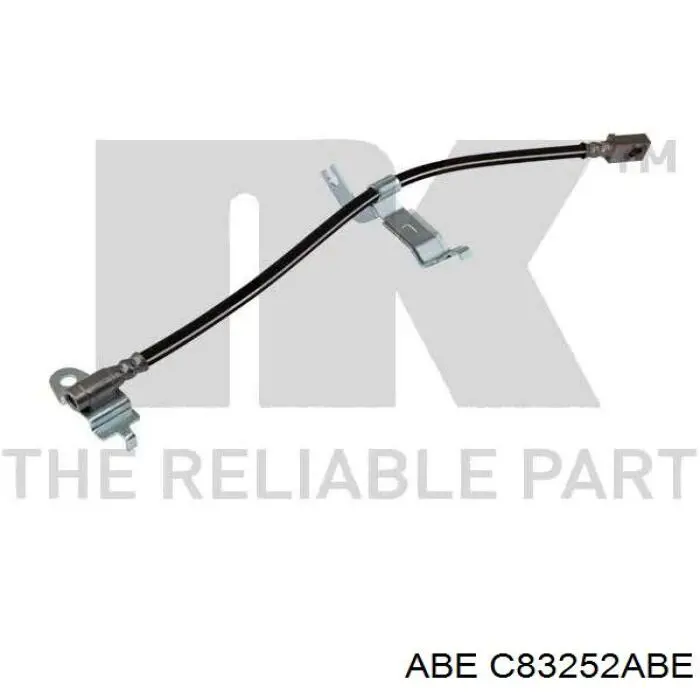 Шланг тормозной передний, левый ABE C83252ABE цена, от 14.32 USD