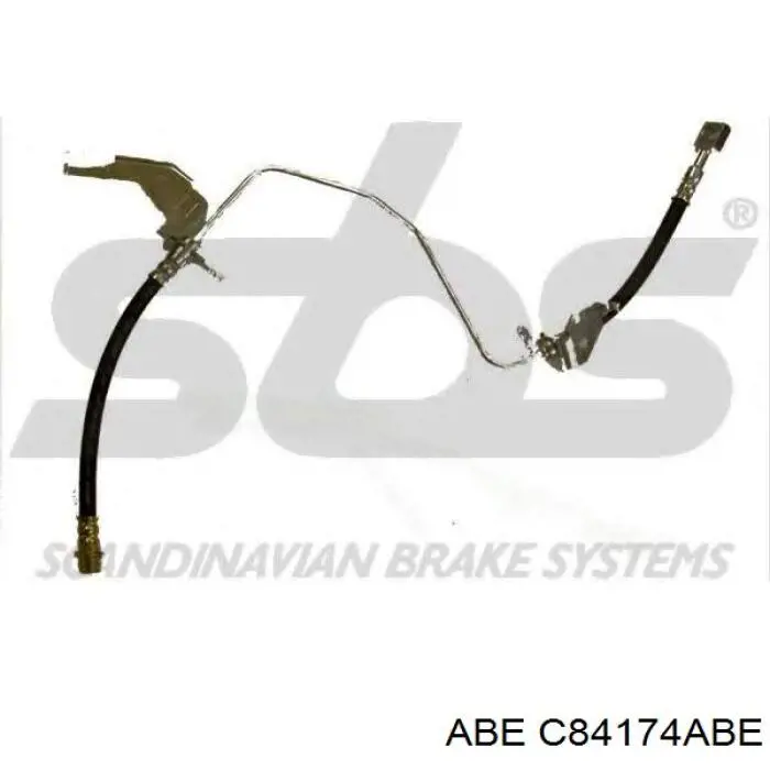 Шланг тормозной задний, правый ABE C84174ABE цена, от 19.82 USD