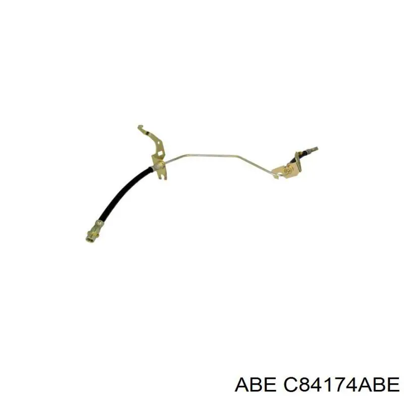 C84174ABE ABE шланг тормозной задний правый