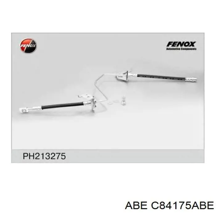 Шланг тормозной задний, левый ABE C84175ABE цена, от 19.82 USD