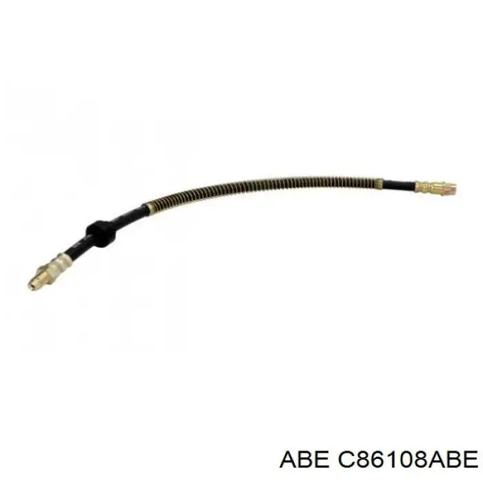 C86108ABE ABE шланг тормозной передний