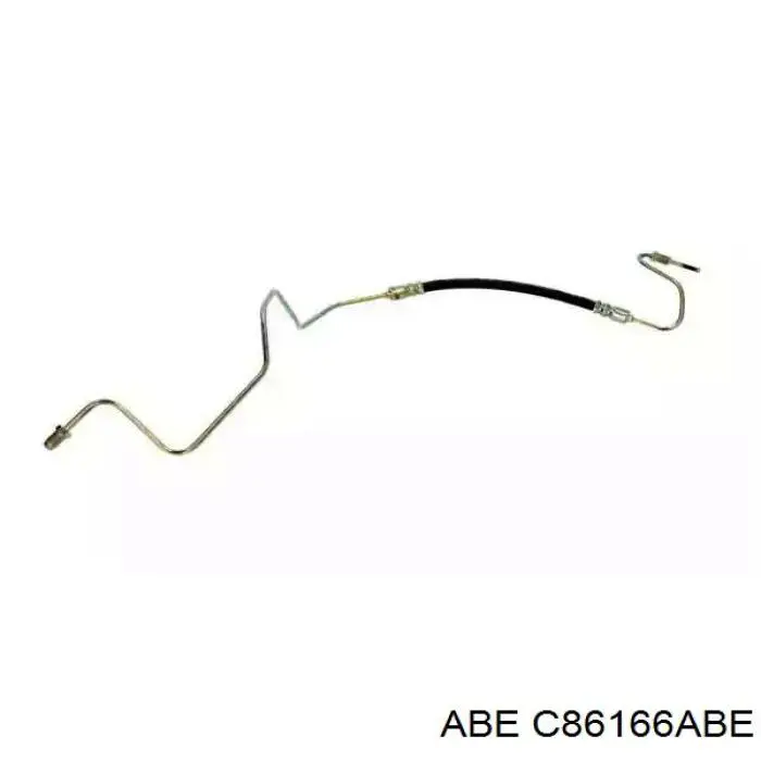 C86166ABE ABE шланг тормозной задний левый